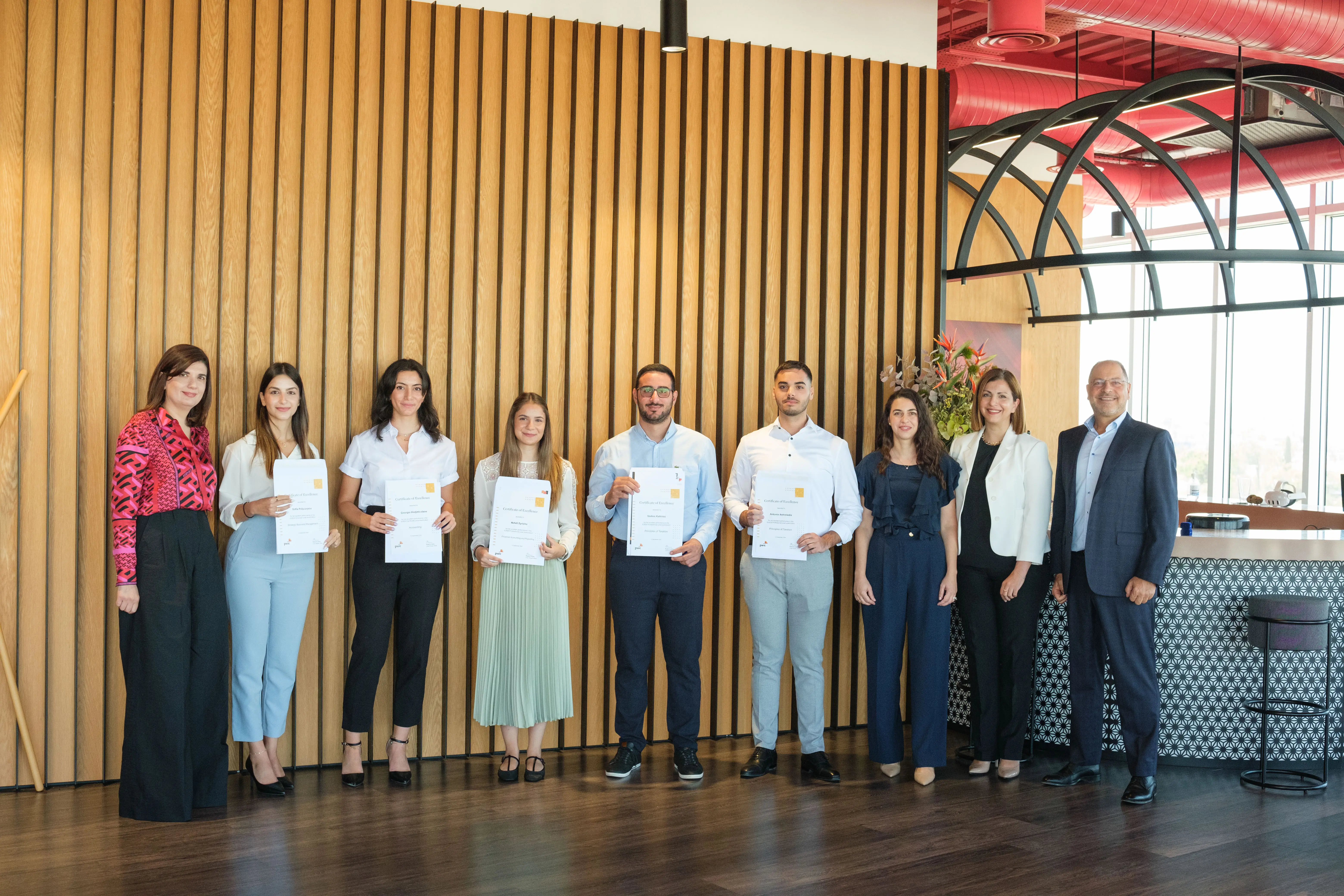 PwC Κύπρου: Τίμησε τους εκπαιδευομένους της που ξεχώρισαν στις εξετάσεις ACA