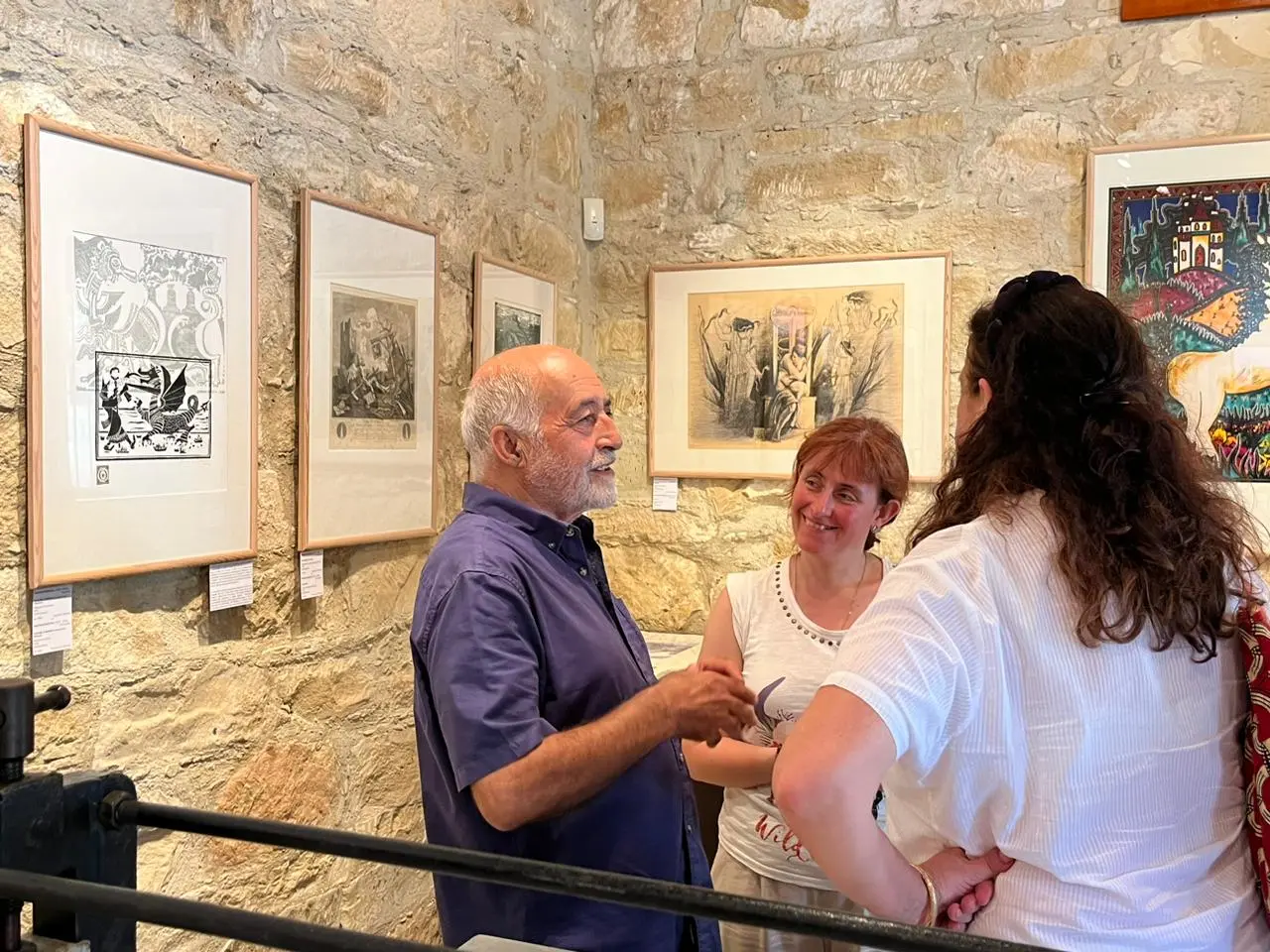 Ξεναγήθηκαν στην ορεινή κυπριακή παράδοση και χαρακτική