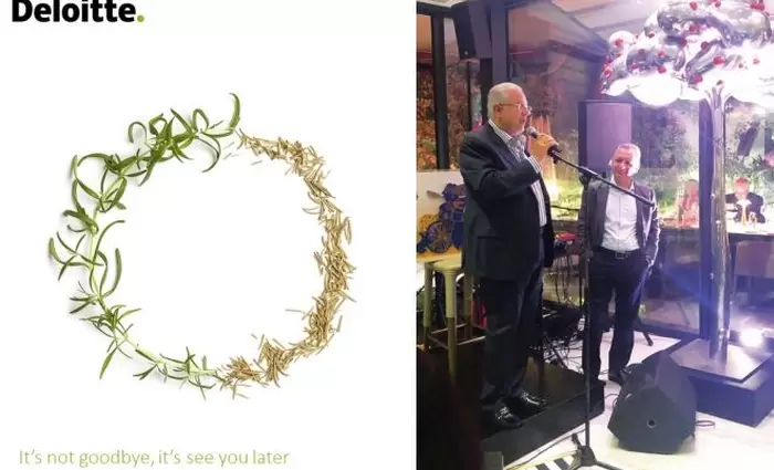 Η Deloitte τίμησε τον Χρίστη Χριστοφόρου για τη μεγάλη συμβολή του στην εταιρεία