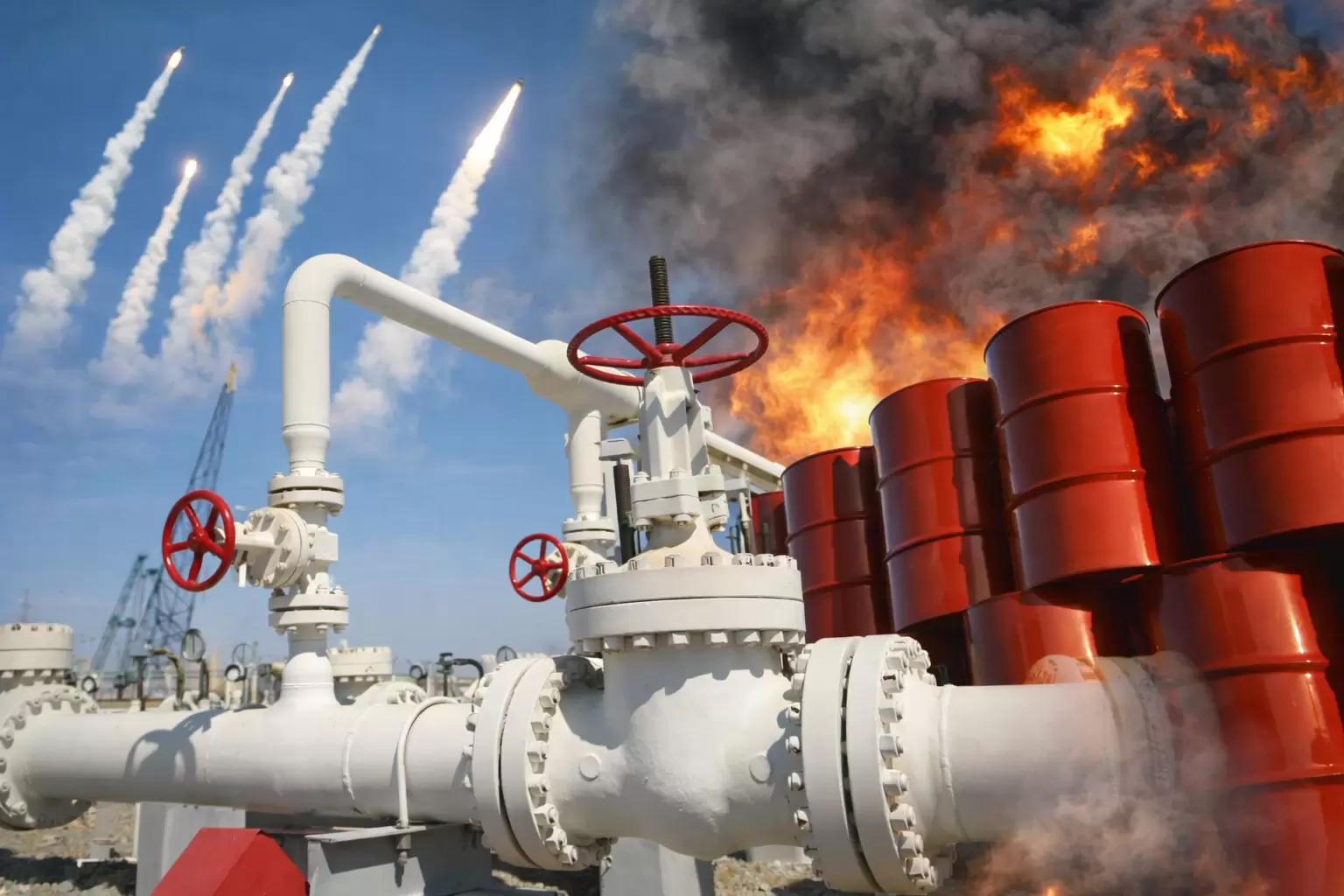 Εκρηκτική άνοδος σε πετρέλαιο και φυσικό αέριο μετά τα πλήγματα σε ενεργειακές υποδομές – Στα $113 το Brent, άλμα 35% στο αέριο