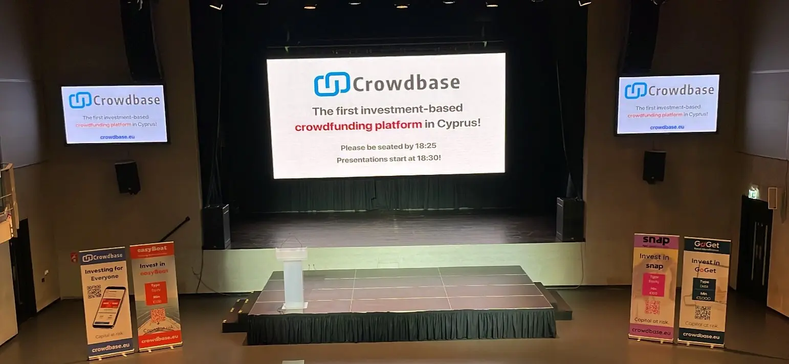 Η Crowdbase γίνεται η πρώτη πλατφόρμα crowdfunding με έδρα την Κύπρο!