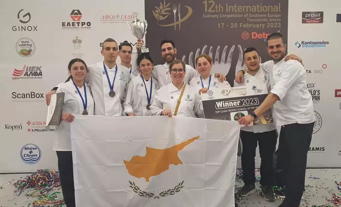 Διακρίθηκε η Ακαδημία Επαγγελμάτων Τουρισμού και Φιλοξενίας του ΤΕΠΑΚ σε διαγωνισμό μαγειρικής