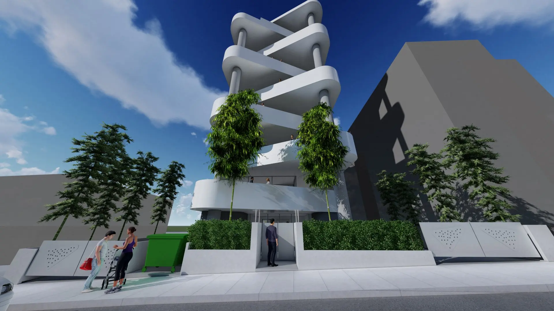 Μια μοντέρνα – ενεργειακή πολυκατοικία στους Αγίους Ομολογητές