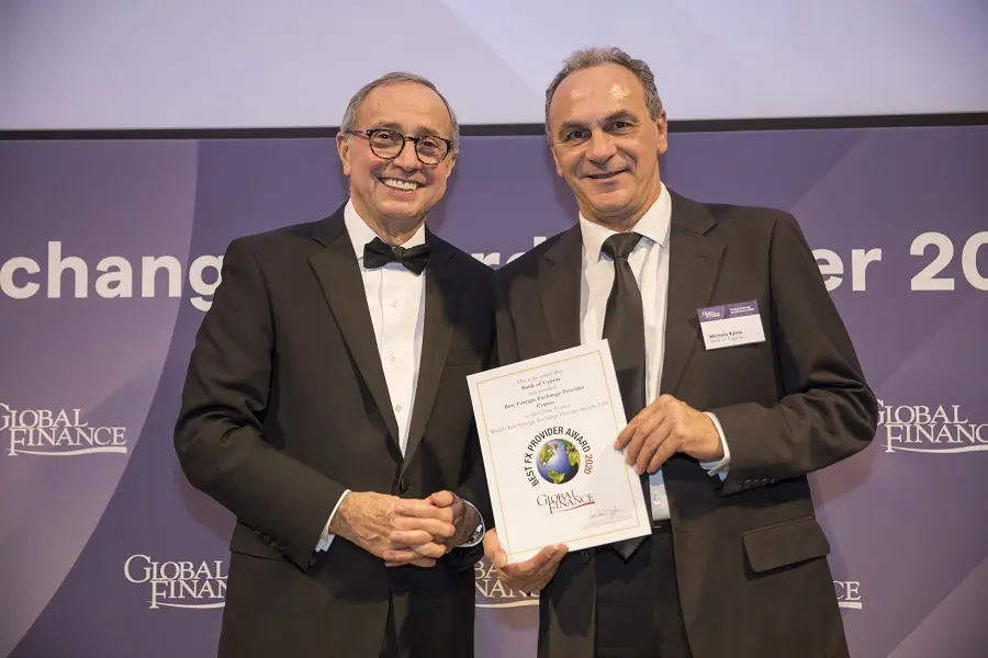 Βραβείο καλύτερου Foreign Exchange Provider στην Κύπρο για το 2020