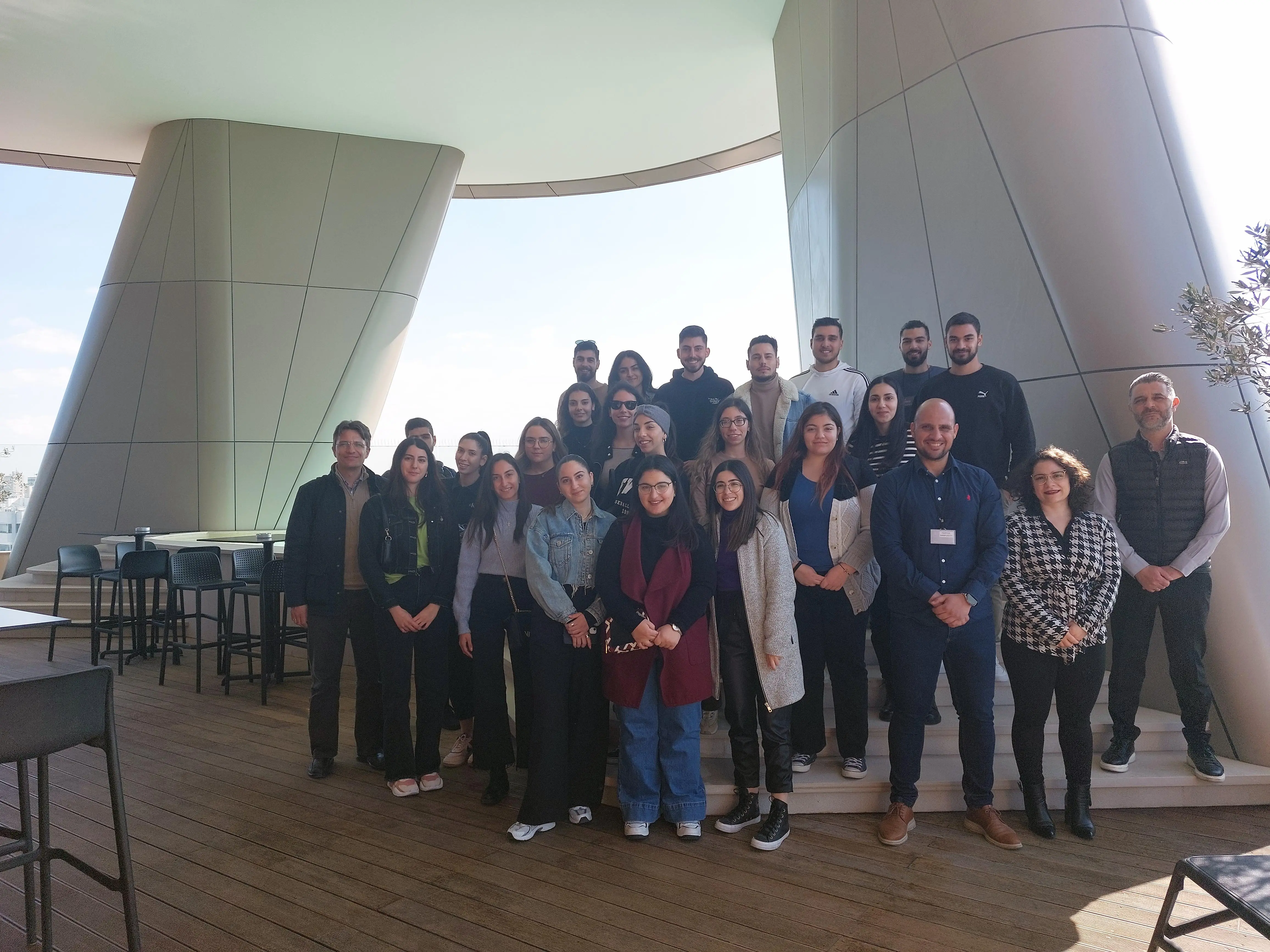 Η Cyfield παρουσίασε το 360 σε φοιτητές – πολιτικούς μηχανικούς