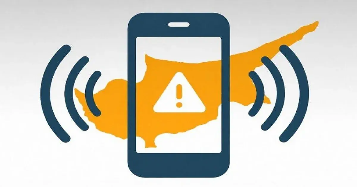Σήμερα το πρώτο τεστ του CY-Alert - Ποιες περιοχές θα λάβουν ειδοποιήσεις
