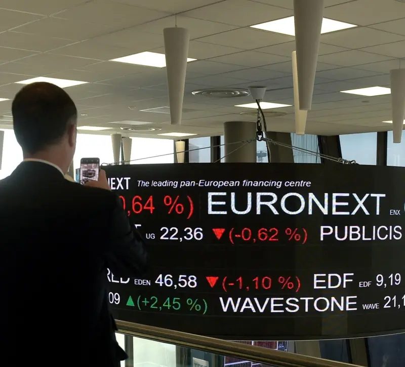 Πτωτικές τάσεις στις ευρωαγορές μετά τα αδύναμα οικονομικά στοιχεία και την αβεβαιότητα στη Μέση Ανατολή