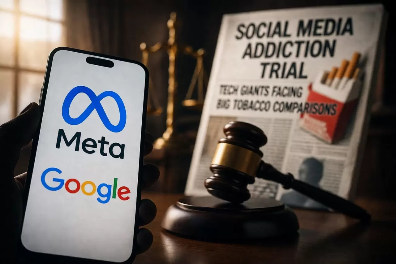 Meta και Google αντιμέτωπες με το «φάντασμα» των καπνοβιομηχανιών: Η δικαστική απόφαση που αλλάζει τον χάρτη των Big Tech