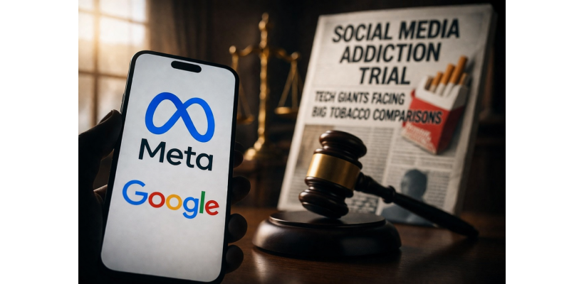 Meta και Google αντιμέτωπες με το «φάντασμα» των καπνοβιομηχανιών: Η δικαστική απόφαση που αλλάζει τον χάρτη των Big Tech