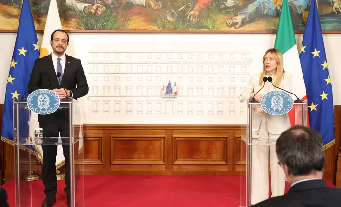 Χριστοδουλίδης- Μελόνι ετοιμάζουν κοινό έγγραφο εταιρικής σχέσης