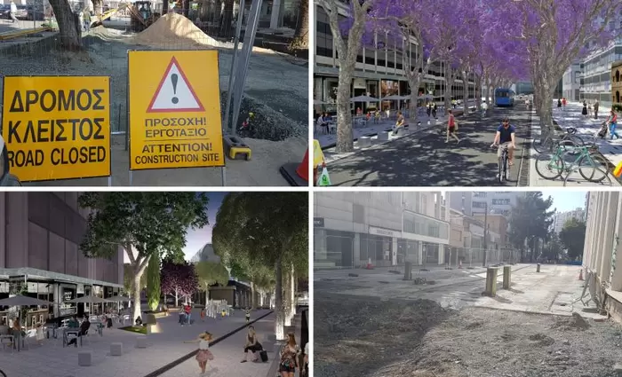 Συνεχίζεται η ανάπλαση του Κέντρου της Λευκωσίας - Ποιοι δρόμοι κλείνουν (ΧΑΡΤΗΣ)