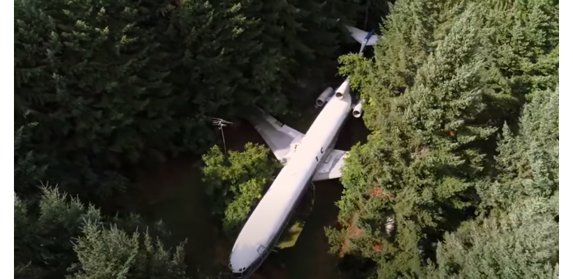 Ο Αμερικανός που ζει σε ιστορικό Boeing των Ολυμπιακών Αερογραμμών