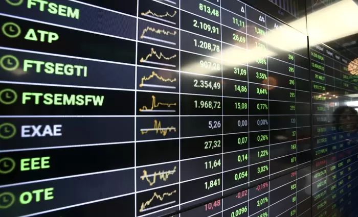 Ανοδικά κινείται το Χρηματιστήριο την Παρασκευή