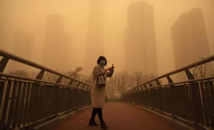 Εν μέσω της διεξαγωγής του COP26 το Πεκίνο κλείνει παιδικές χαρές λόγω νέφους