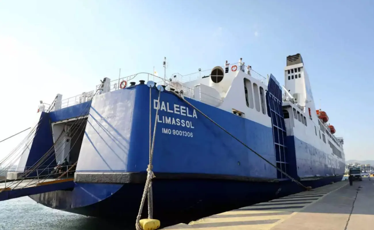 Με 274 επιβάτες αναχώρησε από το λιμάνι Λάρνακας για Πειραιά το πλοίο Daleela