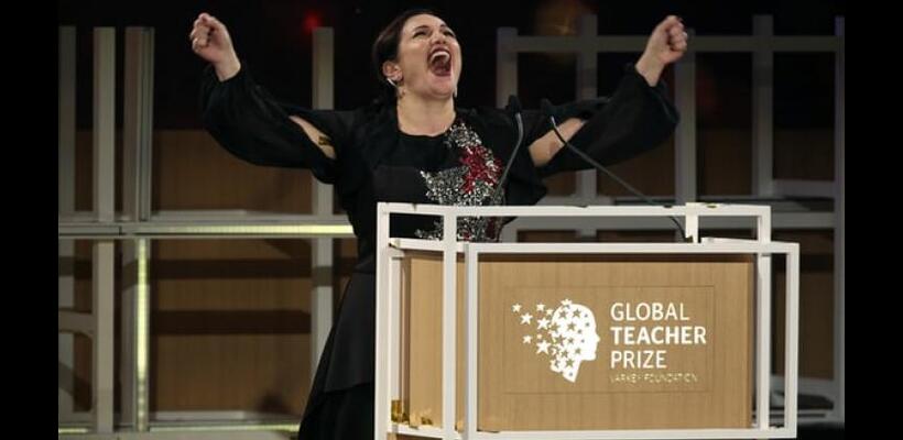 Χρηματικό έπαθλο 810.000 ευρώ για την Κύπρια δασκάλα