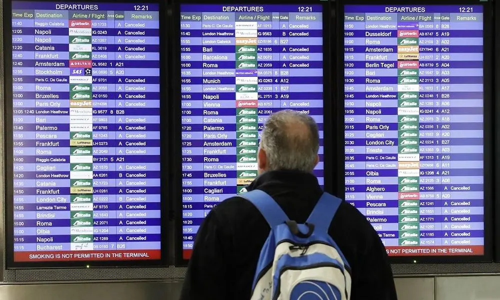 Τα 50 αεροδρόμια της Ευρώπης με τις περισσότερες καθυστερήσεις