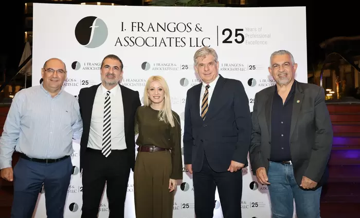 I.Frangos & Associates LLC: 25 Χρόνια Αριστείας και Εξέλιξης στον Νομικό Κόσμο της Κύπρου