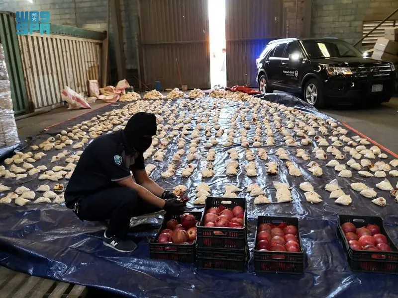 Η Σαουδική Αραβία τερματίζει εισαγωγές φθαρτών για να κόψει το εμπόριο ναρκωτικών