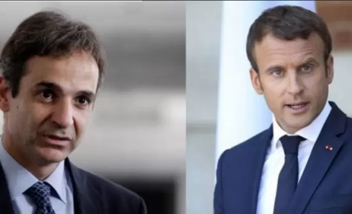 Ανάπτυξη και επενδύσεις στις συνομιλίες Μητσοτάκη - Μακρόν