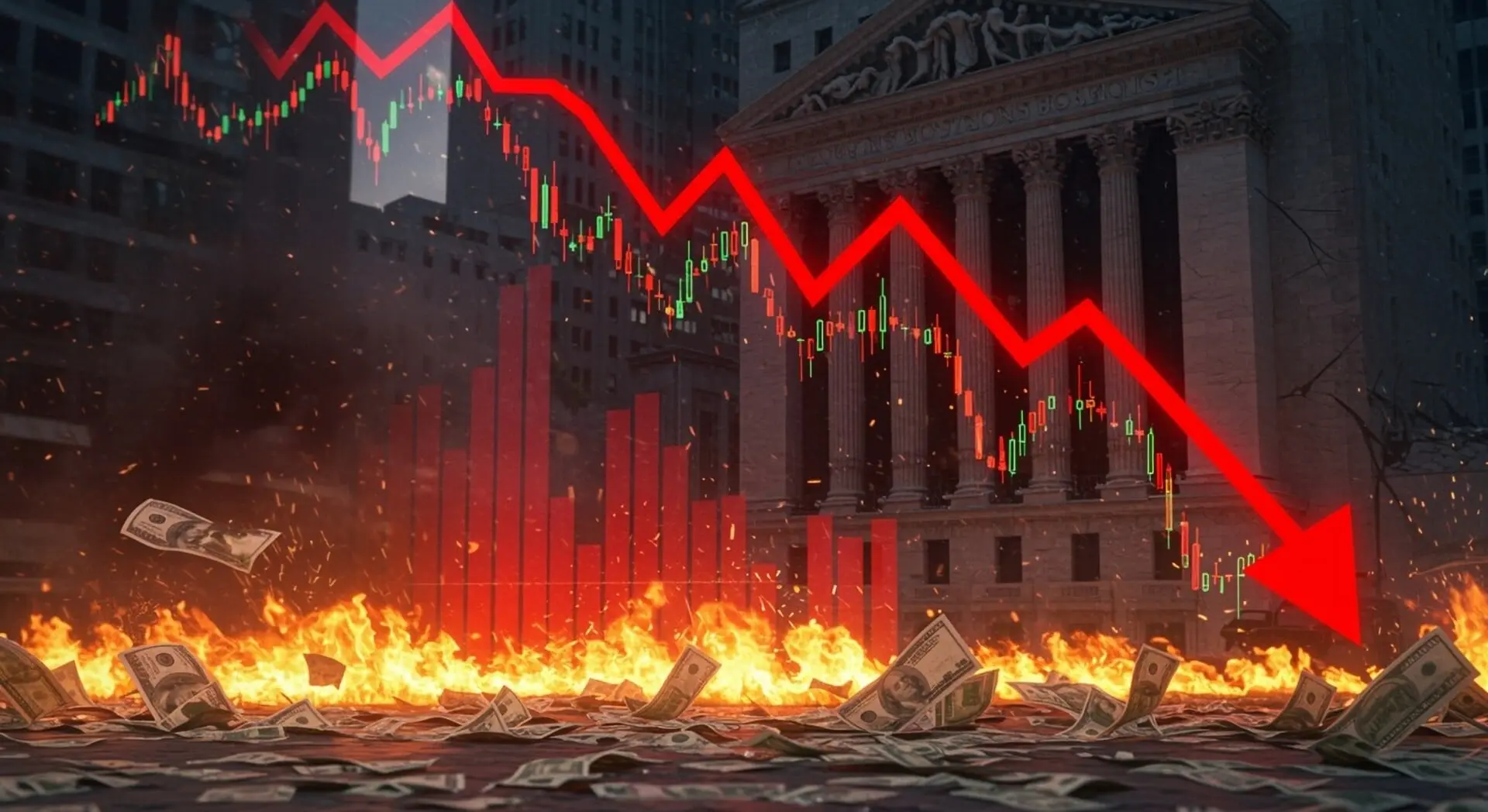 Χρηματιστήρια: Σφαγή $1,8 τρισ. σε λίγες ώρες - Η αρχή της μεγάλης διόρθωσης;