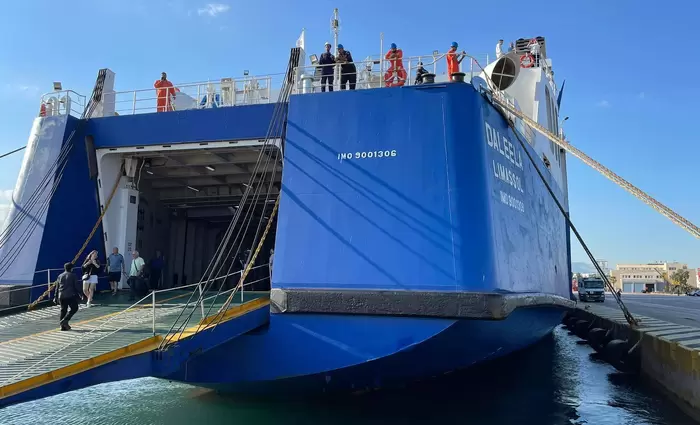 Επιτυχώς ολοκληρώθηκε το πρώτο θαλάσσιο δρομολόγιο Κύπρου - Ελλάδας