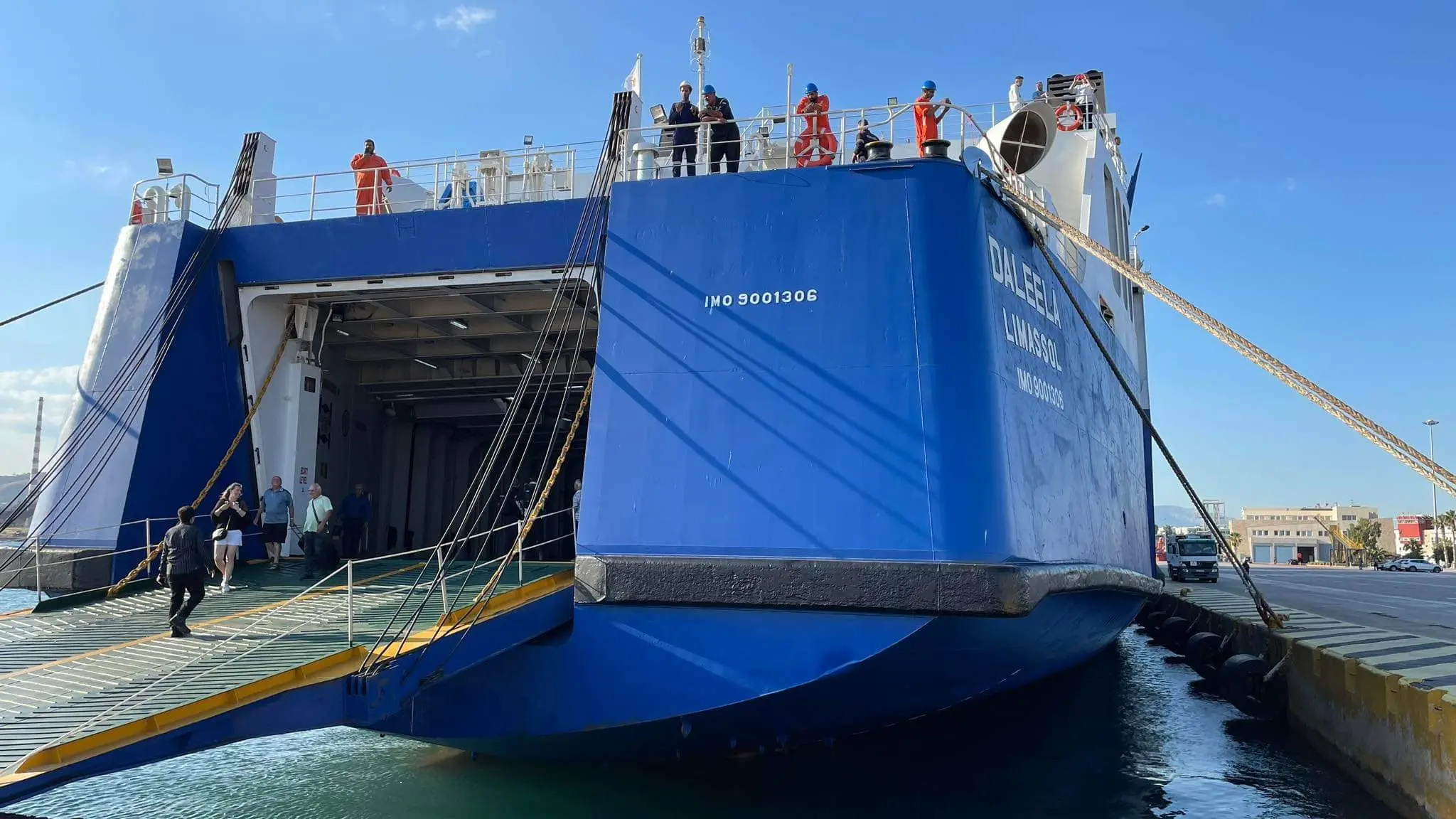 Επιτυχώς ολοκληρώθηκε το πρώτο θαλάσσιο δρομολόγιο Κύπρου - Ελλάδας