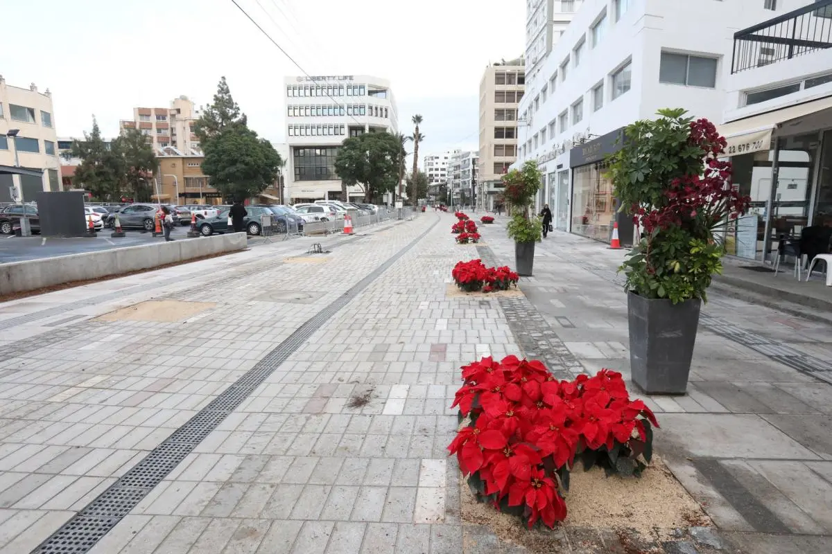 Παραδίδεται το εμπορικό τρίγωνο Μακαρίου-Στασικράτους-Ευαγόρου