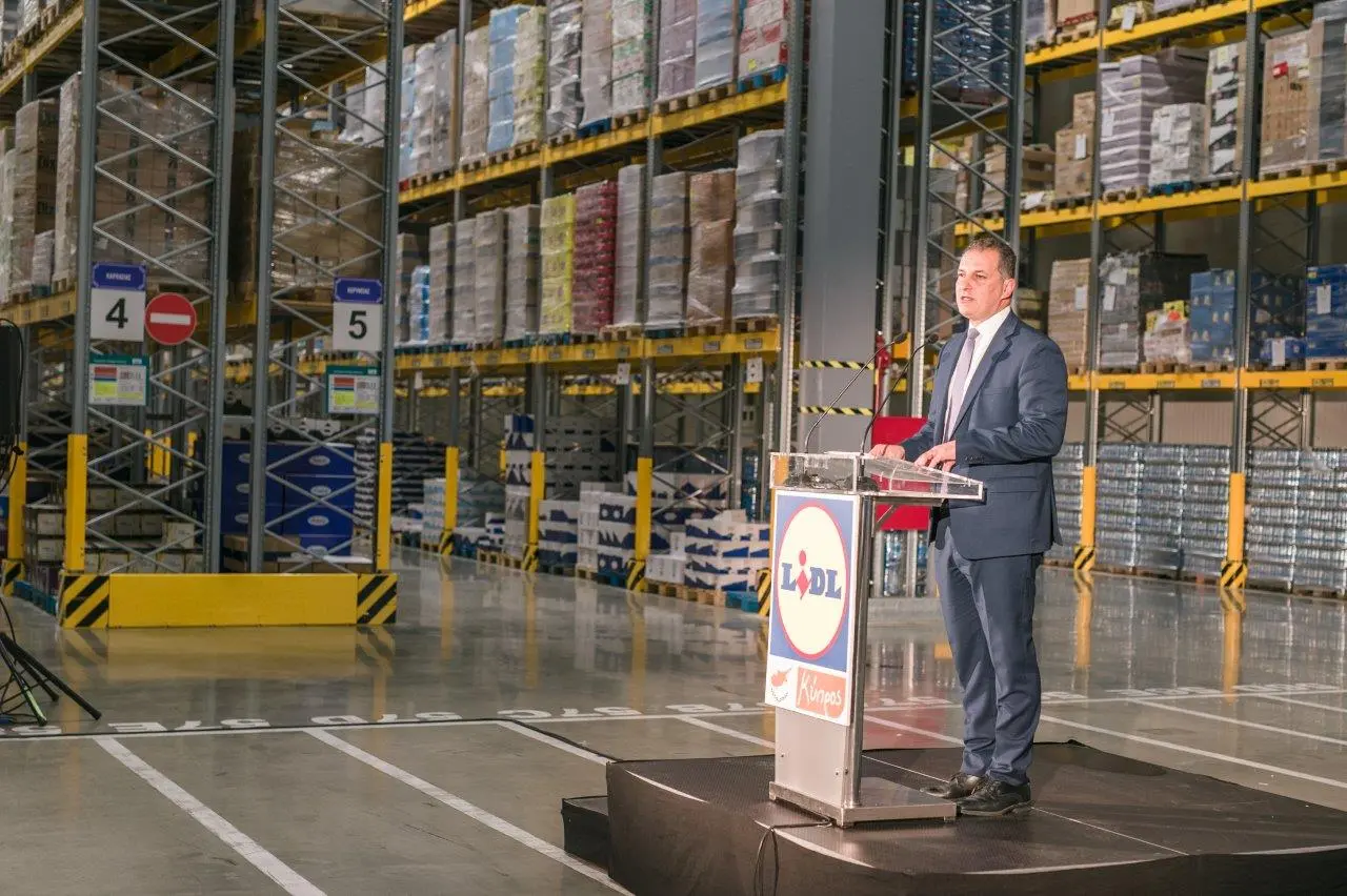 Η Lidl Κύπρου μόλις απέκτησε το μεγαλύτερο Logistic Center του νησιού