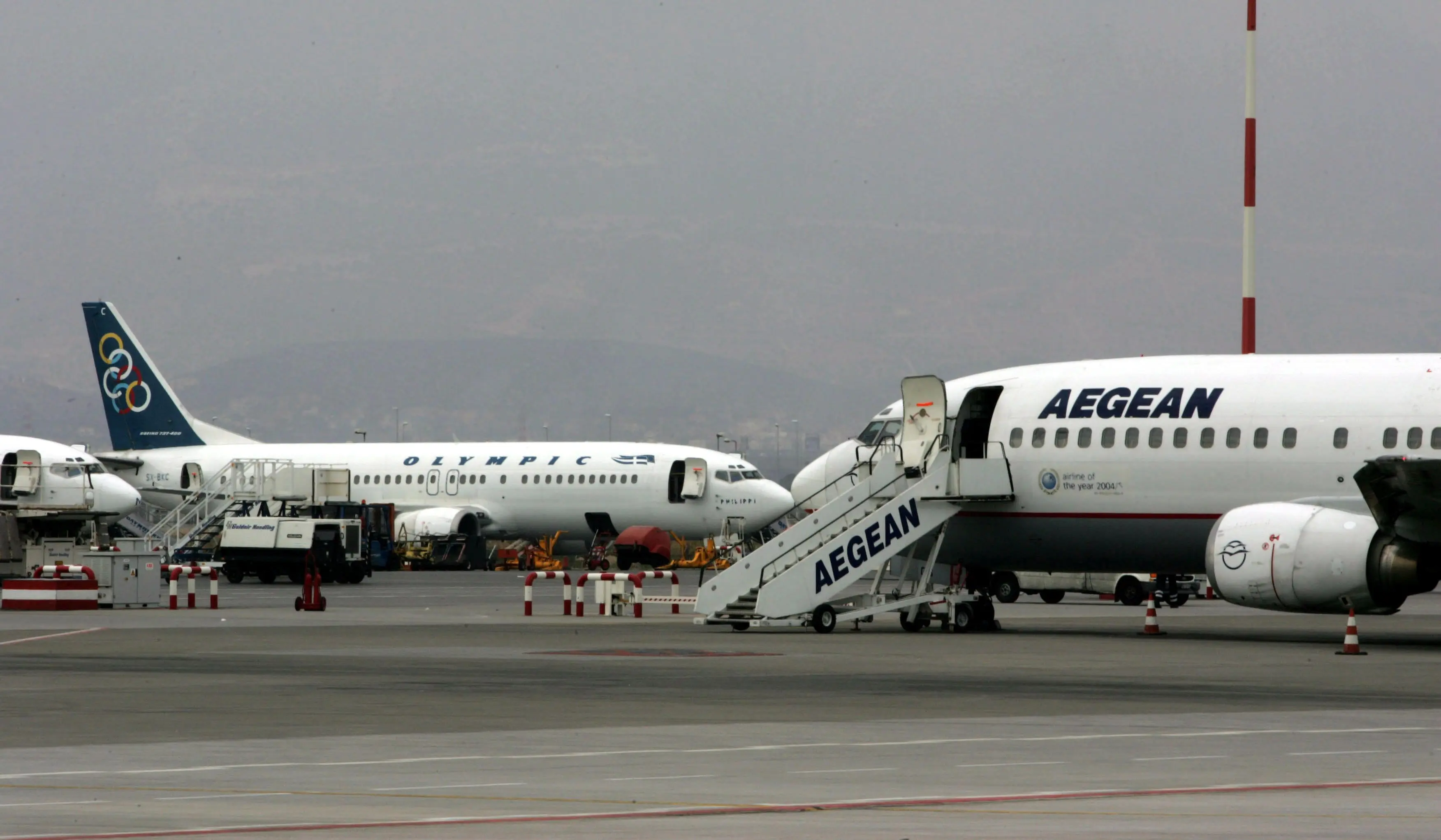 Ακυρώνονται πτήσεις της Aegean και της Olympic Air λόγω απεργίας
