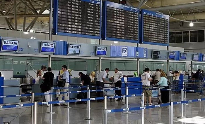 Αυξήθηκε η επιβατική κίνηση στο αεροδρόμιο Αθηνών