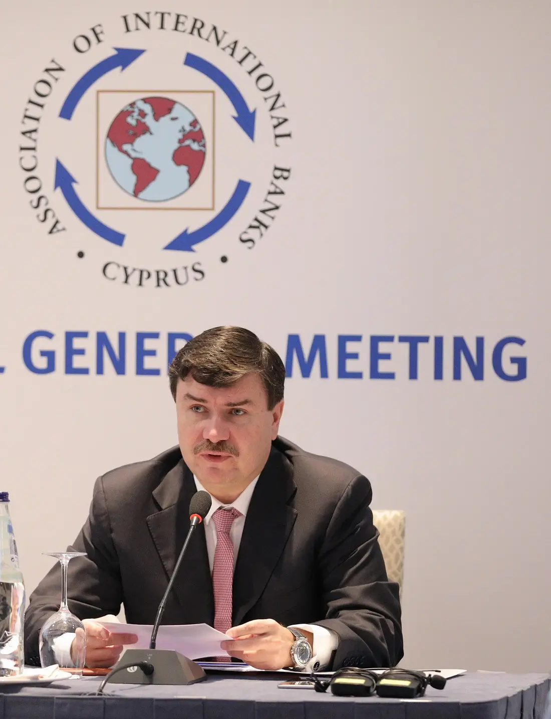 Ο Δρ. Kirill Zimarin επανεκλέγεται Πρόεδρος του Συνδέσμου Διεθνών Τραπεζών