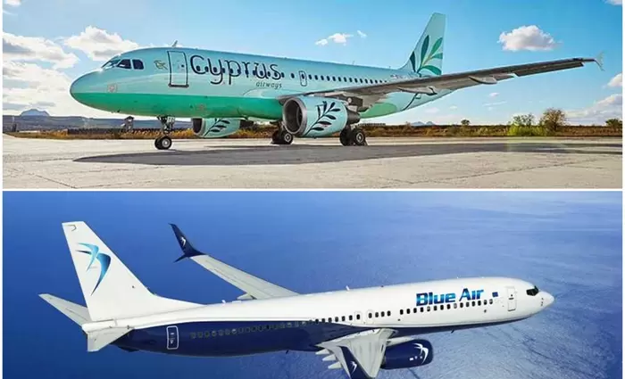 Cyprus Airways και Blue Air ενώνουν δυνάμεις