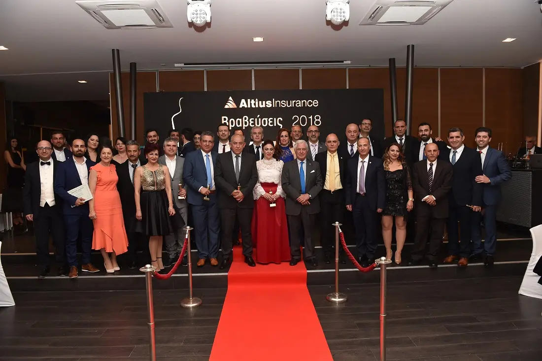H ALTIUS INSURANCE βράβευσε τους Κορυφαίους της για το 2018