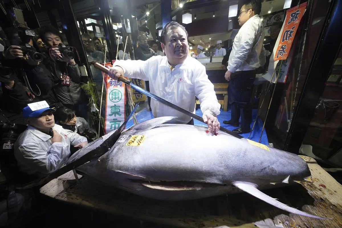 Τόνος έσπασε όλα τα ρεκόρ και πωλήθηκε για $2.7 εκ. στο Τόκυο