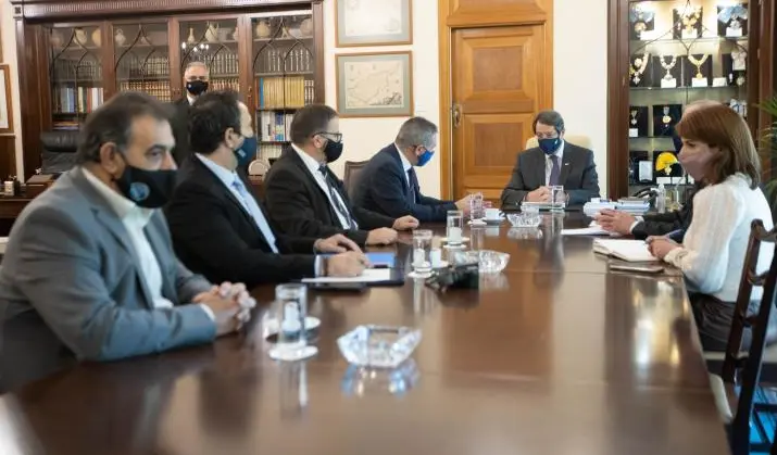 Στο Προεδρικό η ΣΕΚ για τους στόχους του 2021