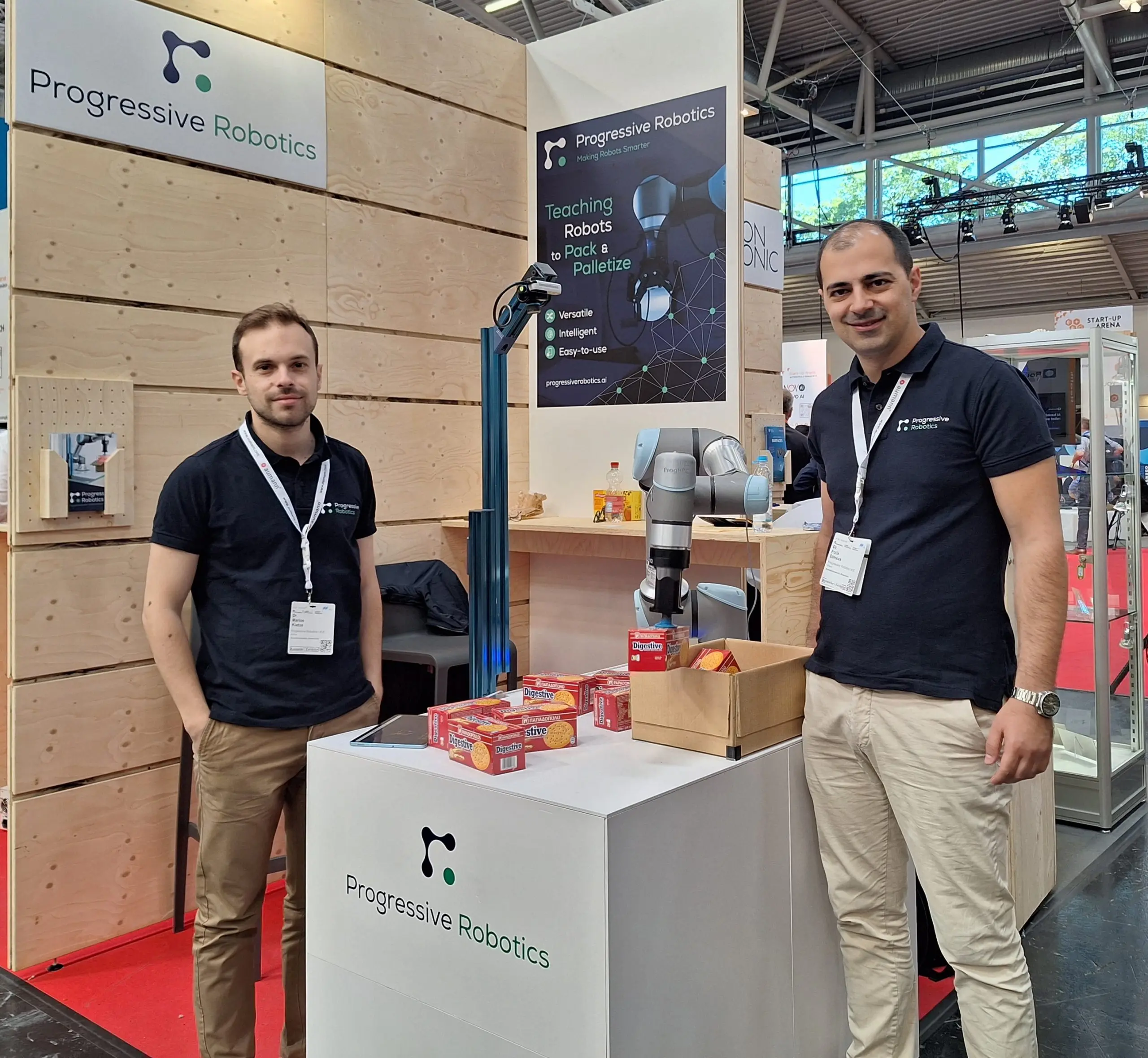 Progressive Robotics: Χρηματοδότηση €1,6 εκατ. για να επιταχύνει τη χρήση βιομηχανικών ρομπότ