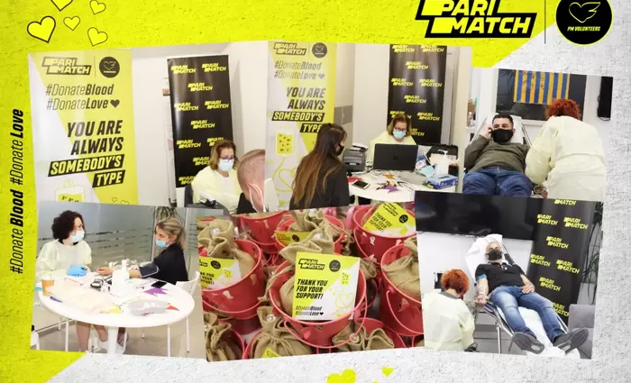 Ημέρα αιμοδοσίας Parimatch