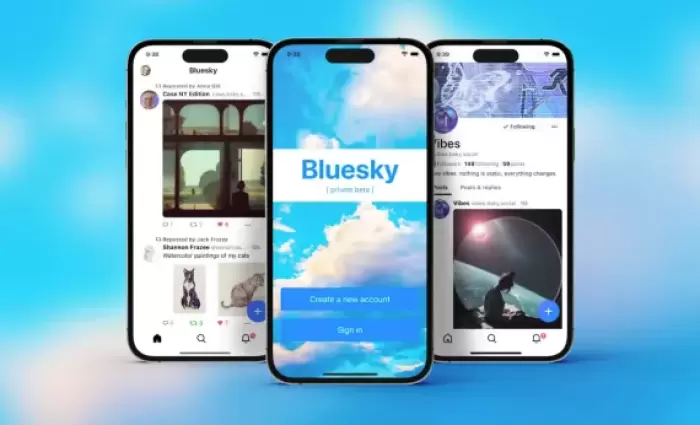 Ποια είναι η Bluesky που «έκλεψε» 700.000 χρήστες από το Χ