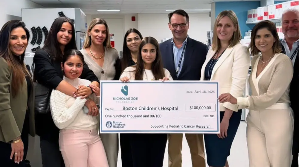 Πρώτη οικονομική ενίσχυση από το Nicholas Zoe Foundation