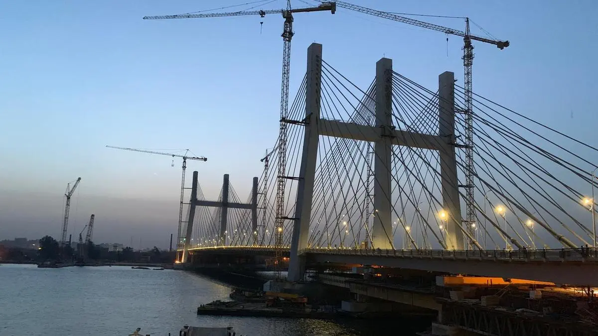 Η νέα κρεμαστή γέφυρα του Καΐρου μπήκε στη λίστα Γκίνες