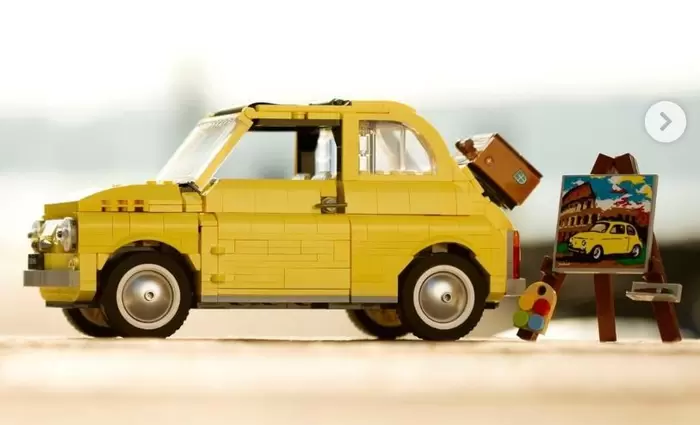 Κυκλοφόρησε το θρυλικό Fiat 500 με LEGO (pics)
