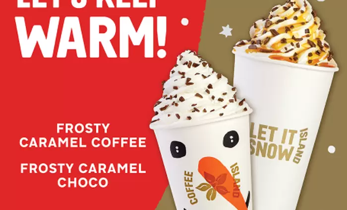 Βρες τη ζεστασιά των γιορτών στα ροφήματα της Coffee Island