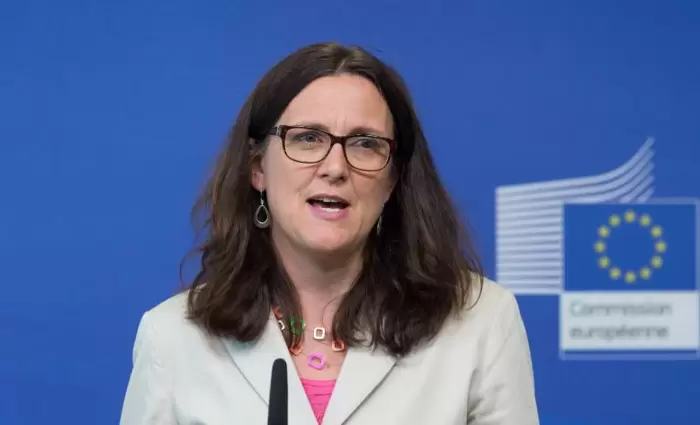 Μάλμστρομ: Η ρητορική του Τραμπ δεν βοηθά στις εμπορικές συνομιλίες