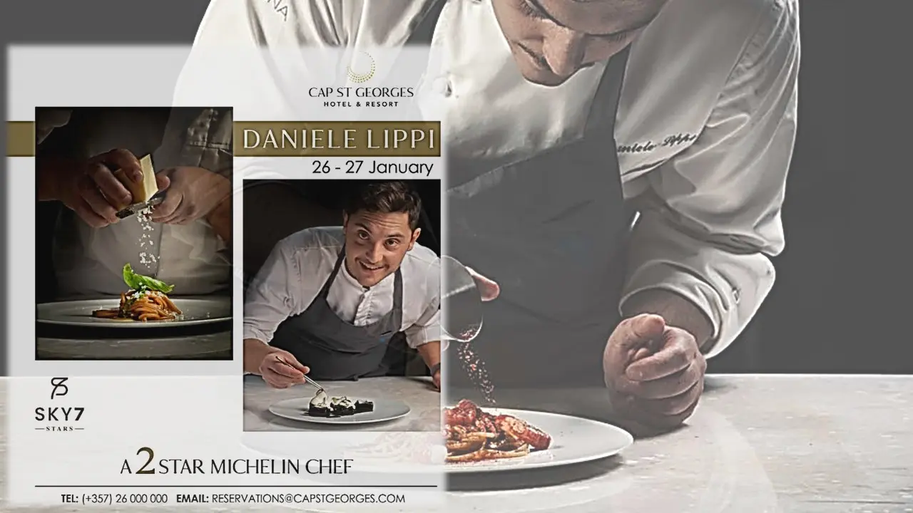 Στην Κύπρο διάσημος Ιταλός σεφ - Πού και πότε αρχίζει το γαστρονομικό ταξίδι