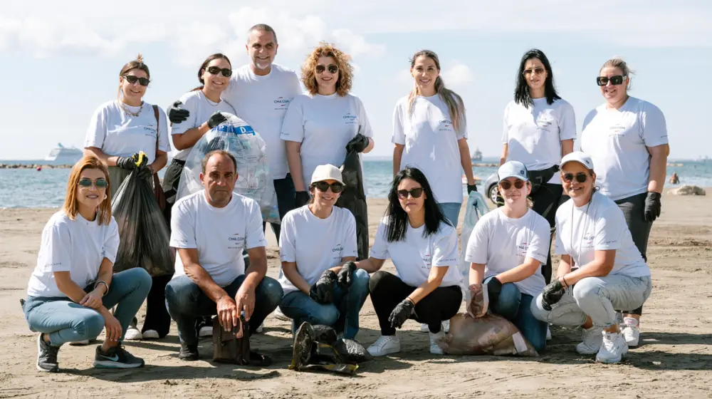 CMA CGM Κύπρου Συμβάλλει για μια Καθαρότερη Λεμεσό την Παγκόσμια Ημέρα Καθαρισμού