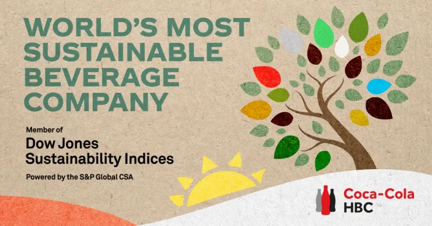 Coca-Cola HBC: Κορυφαία βιώσιμη εταιρεία αναψυκτικών και ποτών παγκοσμίως