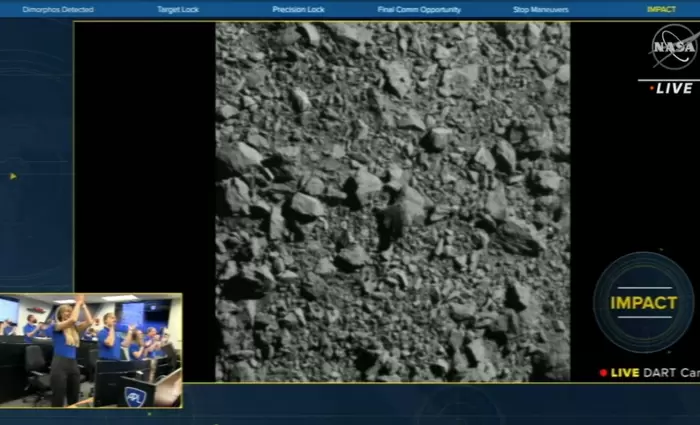 Η NASA χτυπά αστεροειδή για να τον εκτρέψει από την πορεία του