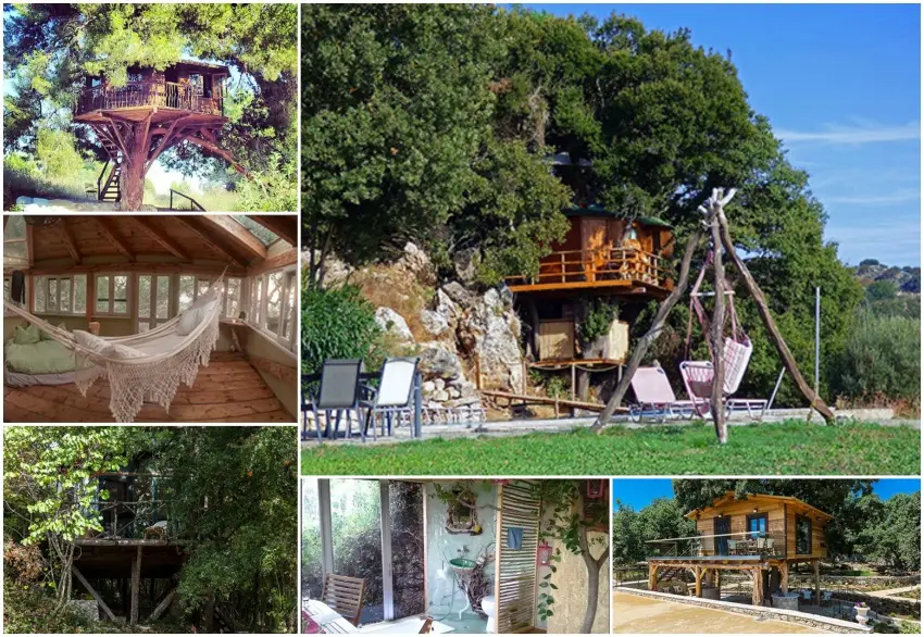 10 δεντρόσπιτα που μπορείτε να ενοικιάσετε