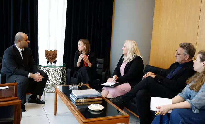 Οι προτεραιότητες της Κυπριακής Προεδρίας στην Εργασία στο επίκεντρο συνάντησης Παναγιώτου - Ευρωβουλευτών